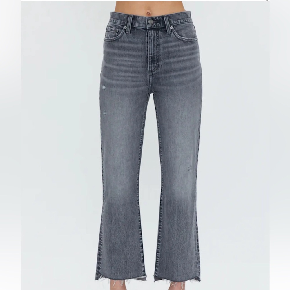 Women's Pistola Ally Boot Cut Step Hem Jeans Size 30 Earl Gray